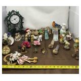 Figurines Including Rabbits, Hummingbirds & More