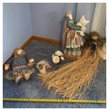 Angel & Flower Decor