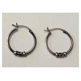Bali Hoop Earrings 925
