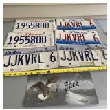 Illinois License Plates & Jack Plate