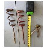 Fishing Rod Holders & Fish Skinner Pliers