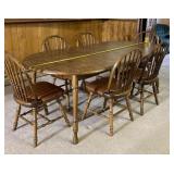 Wooden Dinning Room Table 82" X 41"