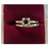 Diamond Solitaire Ring Setting 14kt Size 7