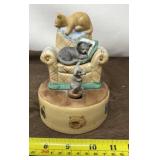 1984 MSR Imports Cat Music Box Works