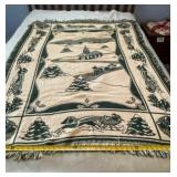 Christmas Tapestry Throw 47 x 58