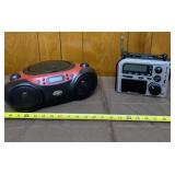 Boombox & Midland Weather Radio