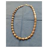 STERLING SILVER NECKLACE 22.2GRAMS