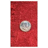 1962 FRANKLIN SILVER HALF DOLLAR