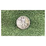 1936-D WALKING LIBERTY SILVER HALF DOLLAR