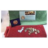 AMERICAN REVOLUTION BICENTENNIAL COIN, 5 STEEL
