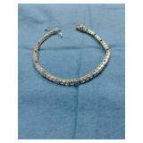8"L STERLING SILVER KOREA BRACELET 10.2GRAMS