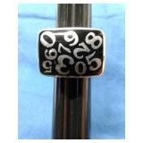 SZ.7 TERLING SILVER RING 16.1GRAMS