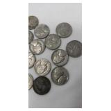 Twenty Nickels 1964 or older.