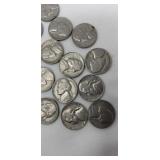 Twenty Nickels 1964 or older.