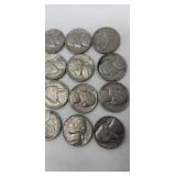 Twenty Nickels 1964 or older.