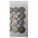 Twenty Nickels 1964 or older.