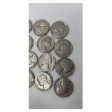 Twenty Nickels 1964 or older.