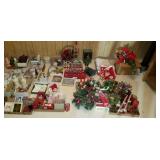 Large  group of Christmas items.