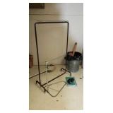 Clothes rack  iron  &  pad.