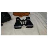 Binoculars and opera glasses.