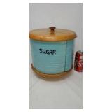 1950s canister set lazy Susan