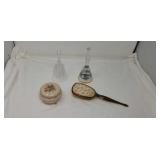 Alabaster dresser Box 2 bells.