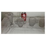 5 pieces of American Fostoria