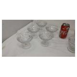 9 pieces of American Fostoria