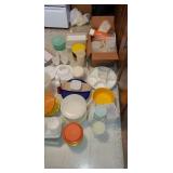 Large lot of tough aware and plastic cookie