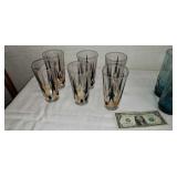 Vintage ice tea glasses.