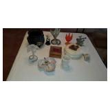 Art glass USA kettle  and more.