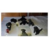 Black lab dog collection