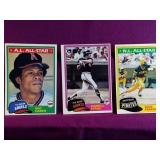 3 Baseball Cards