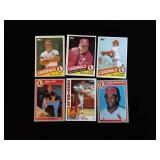 6 Baseball Cards