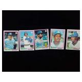 5 Baseball Cards