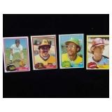 4 Baseball Cards