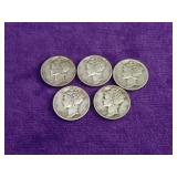 5 Silver 1940