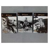 3 Gene Autry Collectible Cards