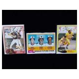 3 Baseball Cards