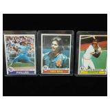 3 Baseball Cards