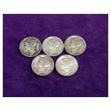 5 Silver 1940