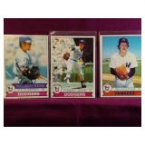 3 Baseball Cards