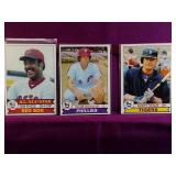 3 Baseball  Cards