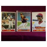 3 Baseball Cards