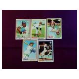 5 Baseball Cards
