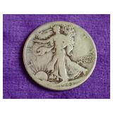 1943-D Walking Liberty Silver Half Dollar