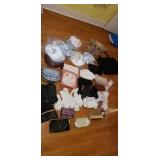 Purses dress gloves  silk hankerchiefs.