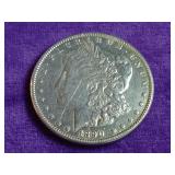 1890 Morgan Silver Dollar