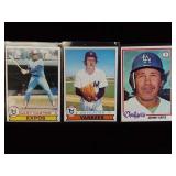 3 Baseball Cards