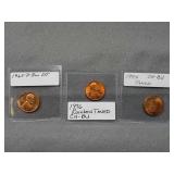 3 Collectible Pennies
